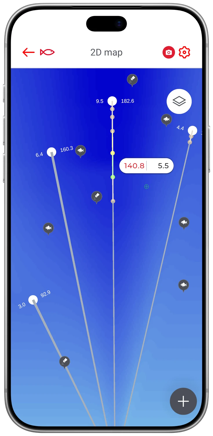FisherNote — 2D depth map